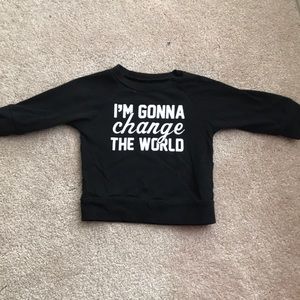 Emily & Oliver 3-6 month sweatshirt